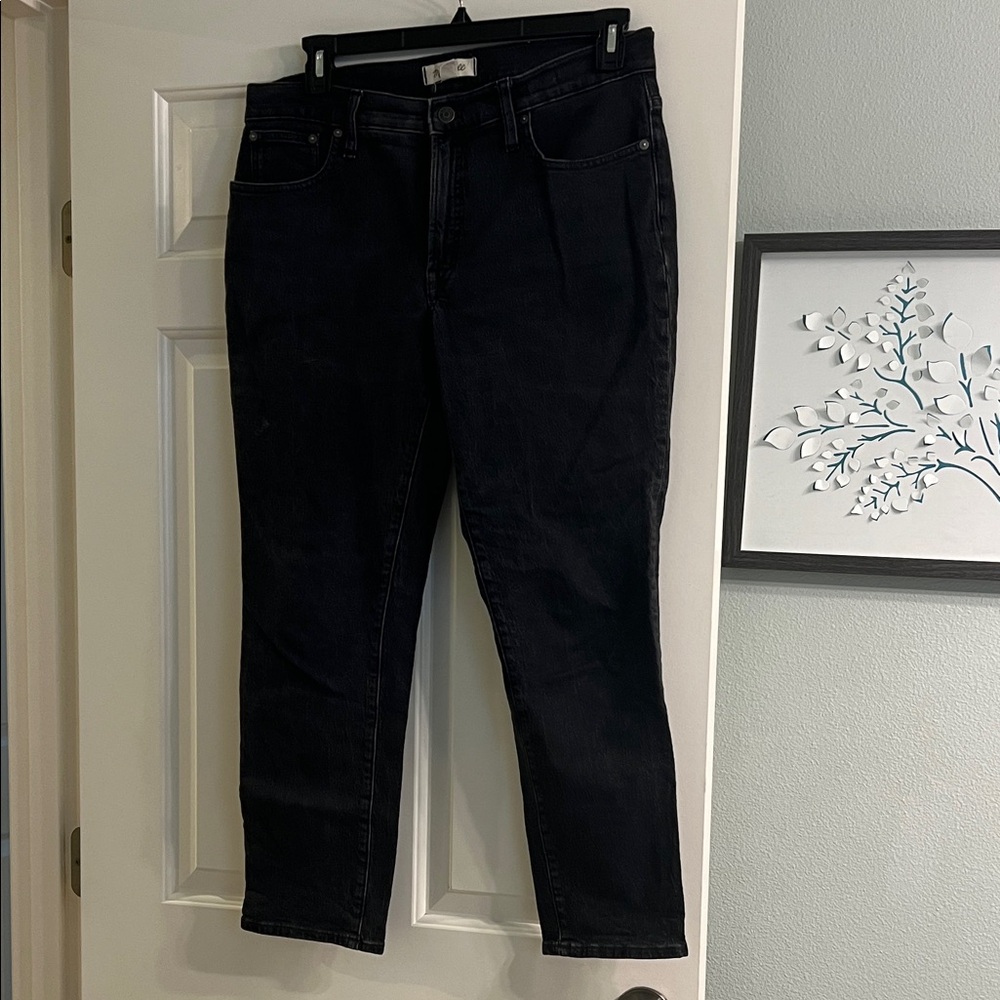 Madewell Women's Black Ankle Jeans mid rise perfect vintage jean